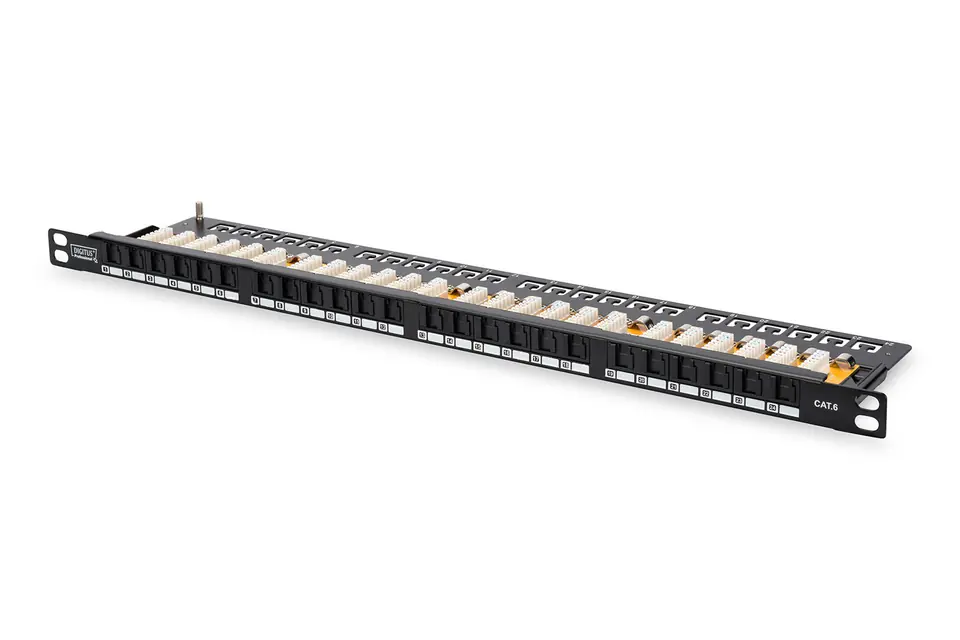 ⁨Digitus CAT 6, Class E High Density Patch Panel, unshielded⁩ at Wasserman.eu