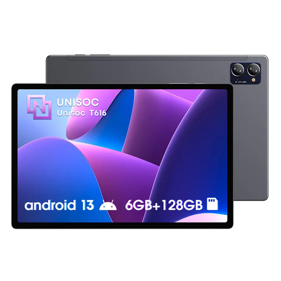 ⁨Chuwi HiPad X Pro 4G LTE-TDD & LTE-FDD 128 GB 26.7 cm (10.5") Tiger 6 GB Wi-Fi 5 (802.11ac) Android 12 Grey⁩ at Wasserman.eu