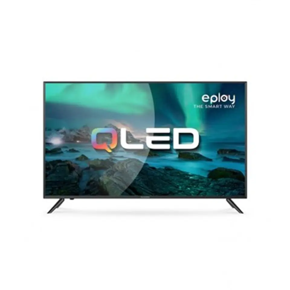 ⁨Allview QL43ePlay6100-U 43" (109cm) 4K UHD QLED Smart Android TV, Asystent Google, czarna metaliczna ramka Allview QL43ePlay6100-U 43" (109 cm) Smart TV Android TV UHD Czarny⁩ w sklepie Wasserman.eu