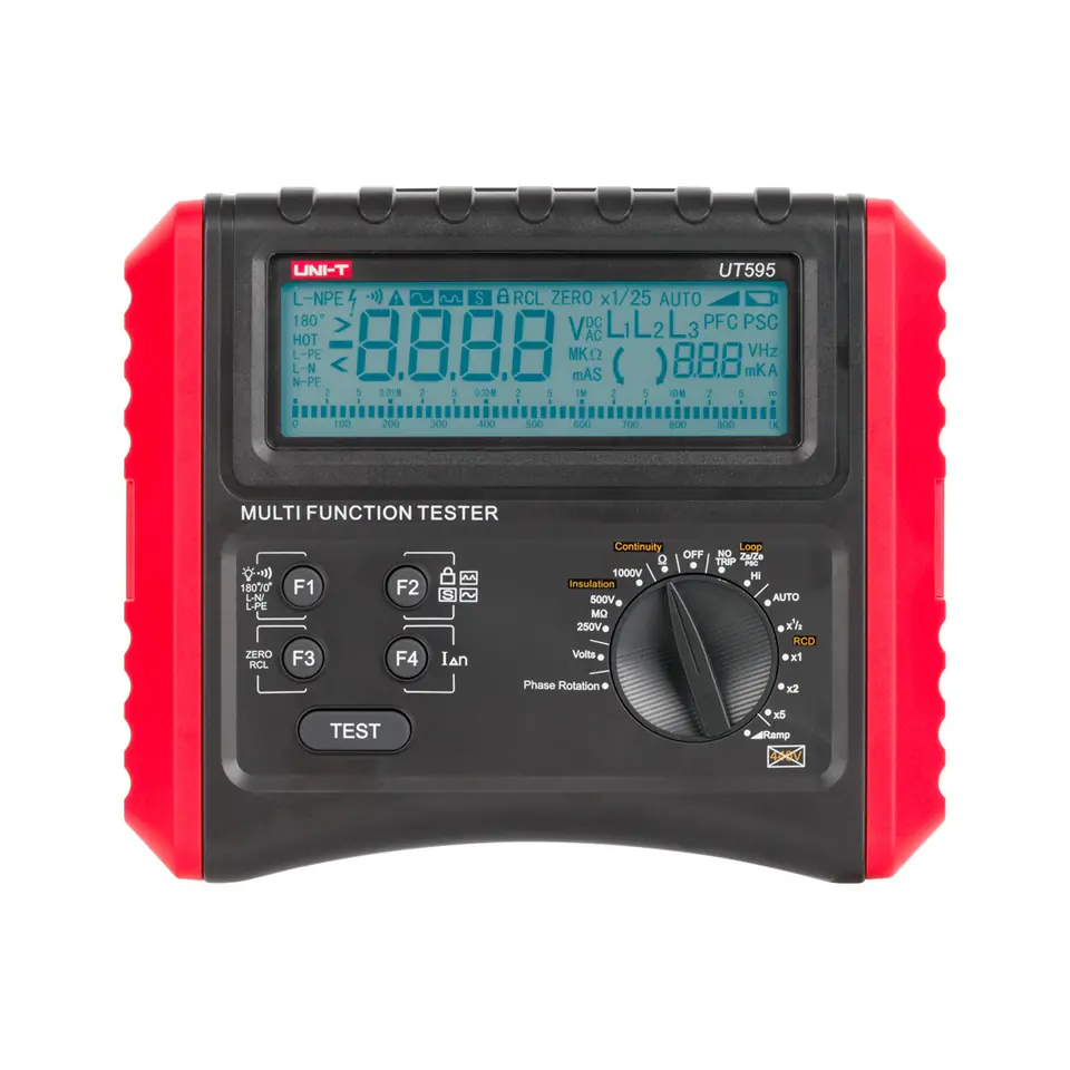 ⁨Miernik wielofunkcyjny dla elektryków UT595⁩ w sklepie Wasserman.eu