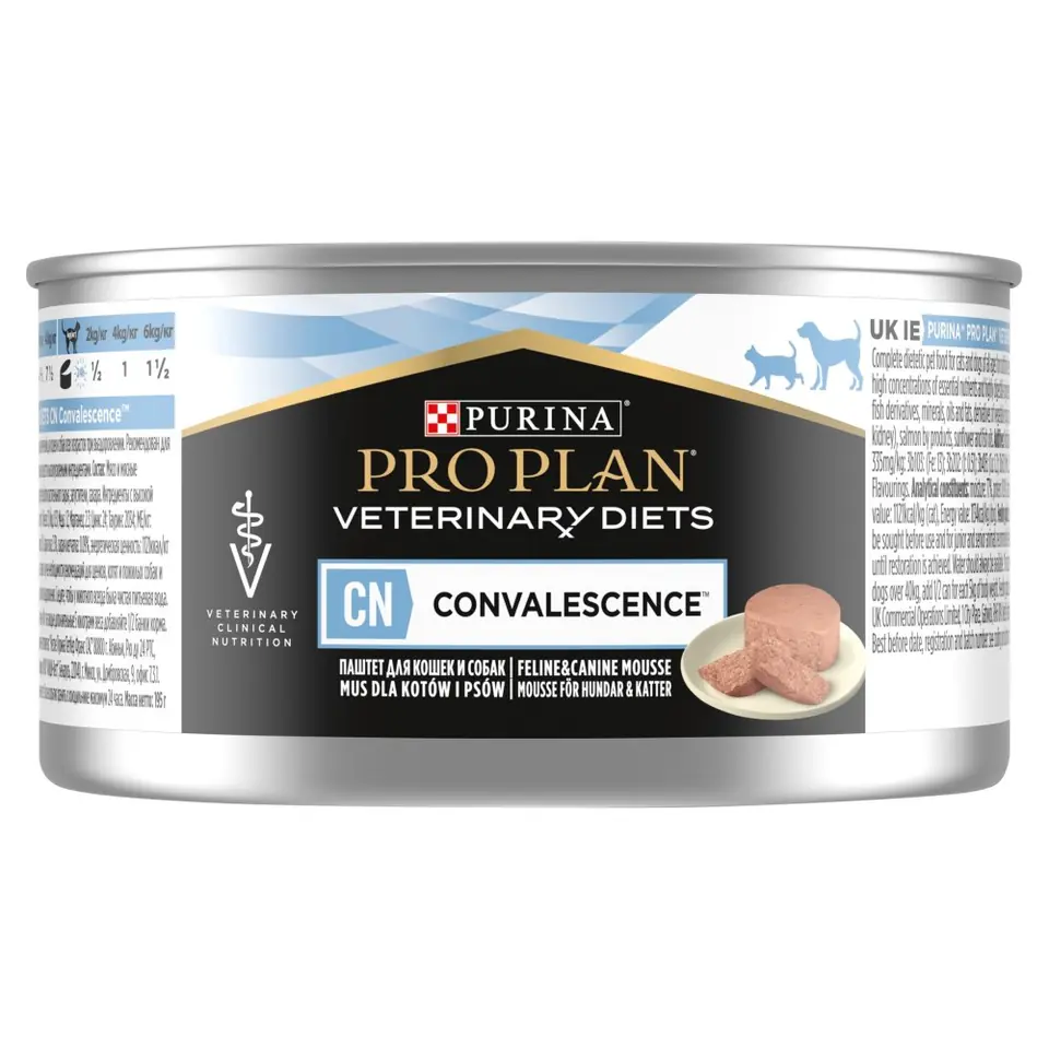 ⁨PURINA Pro Plan Veterinary Diets CN Convalescence - wet cat and dog food - 195g⁩ at Wasserman.eu