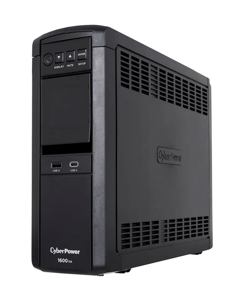 ⁨CyberPower CP1600EPFCLCD uninterruptible power supply (UPS) Line-Interactive 1.6 kVA 1000 W 6 AC outlet(s)⁩ at Wasserman.eu