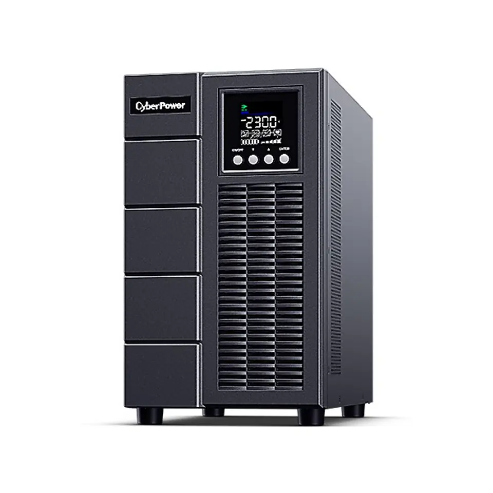 ⁨CyberPower OLS3000EA-DE uninterruptible power supply (UPS) Double-conversion (Online) 3 kVA 2700 W 7 AC outlet(s)⁩ at Wasserman.eu