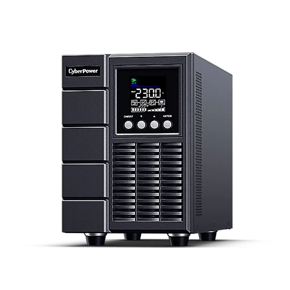 ⁨CyberPower OLS2000EA-DE uninterruptible power supply (UPS) Double-conversion (Online) 2 kVA 1800 W 4 AC outlet(s)⁩ at Wasserman.eu