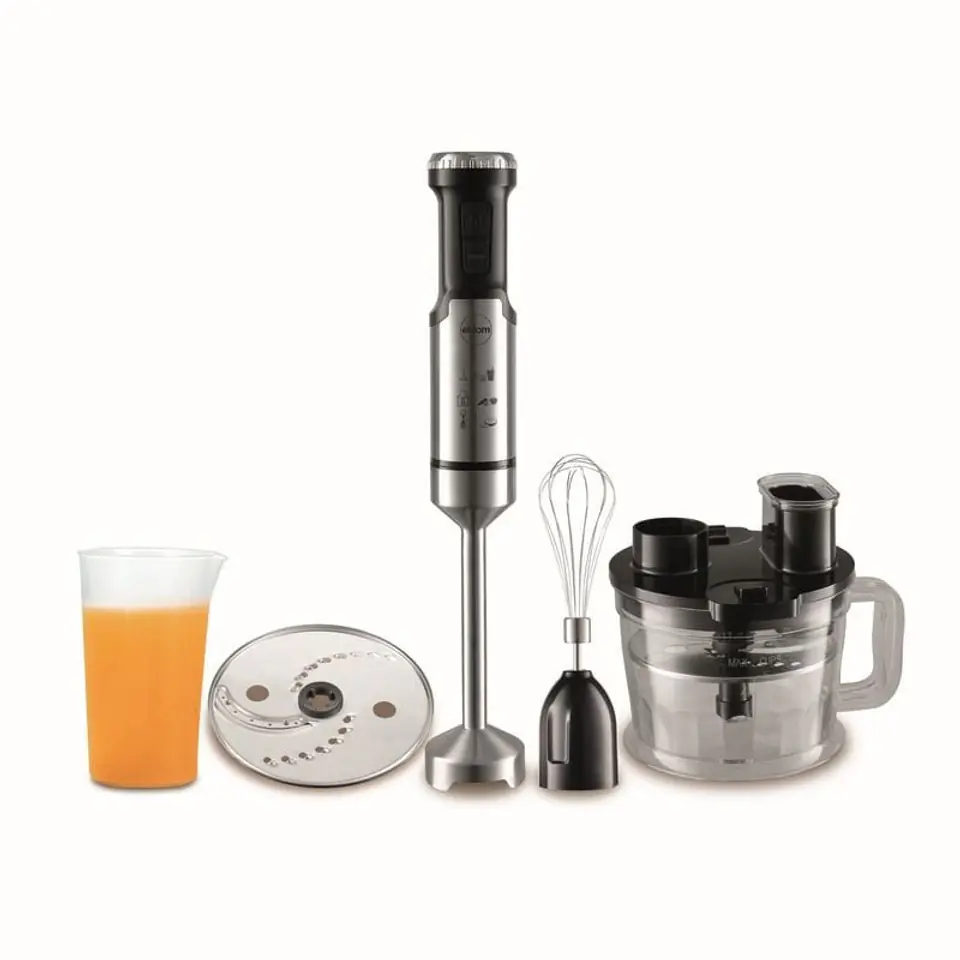 ⁨ELDOM MOX multifunction blender, power 1000 W, metal tip, capacity 1.25 l, foam whipping tip⁩ at Wasserman.eu