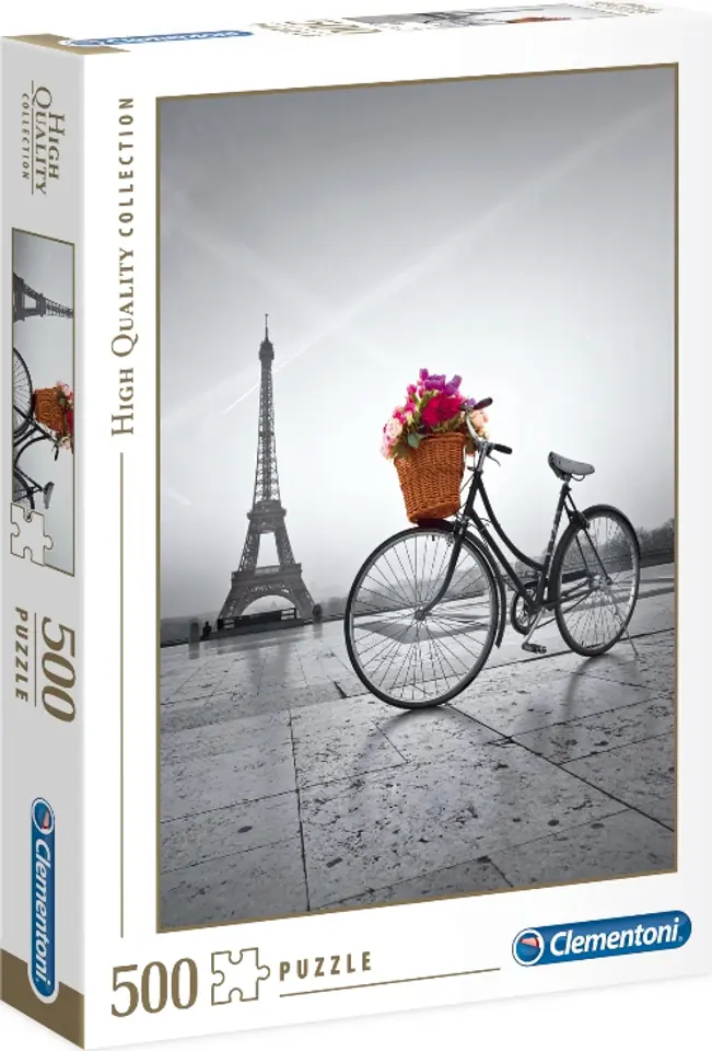 ⁨PUZZLE 500 ROMANTIC PARIS HIGHT QUALITY CLEMENTONI⁩ at Wasserman.eu