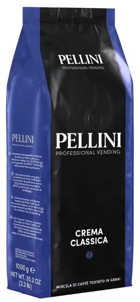 ⁨Pellini Crema Classica Kawa Ziarnista 1 kg⁩ w sklepie Wasserman.eu