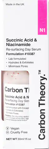 ⁨CARBON THEORY Regenerujące serum do twarzy na dzień 30 ml⁩ w sklepie Wasserman.eu