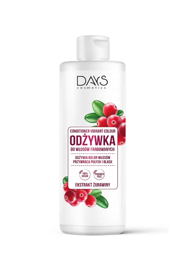 ⁨DAYS COSMETICS Odżywka do włosów z extraktem z żurawiny⁩ w sklepie Wasserman.eu