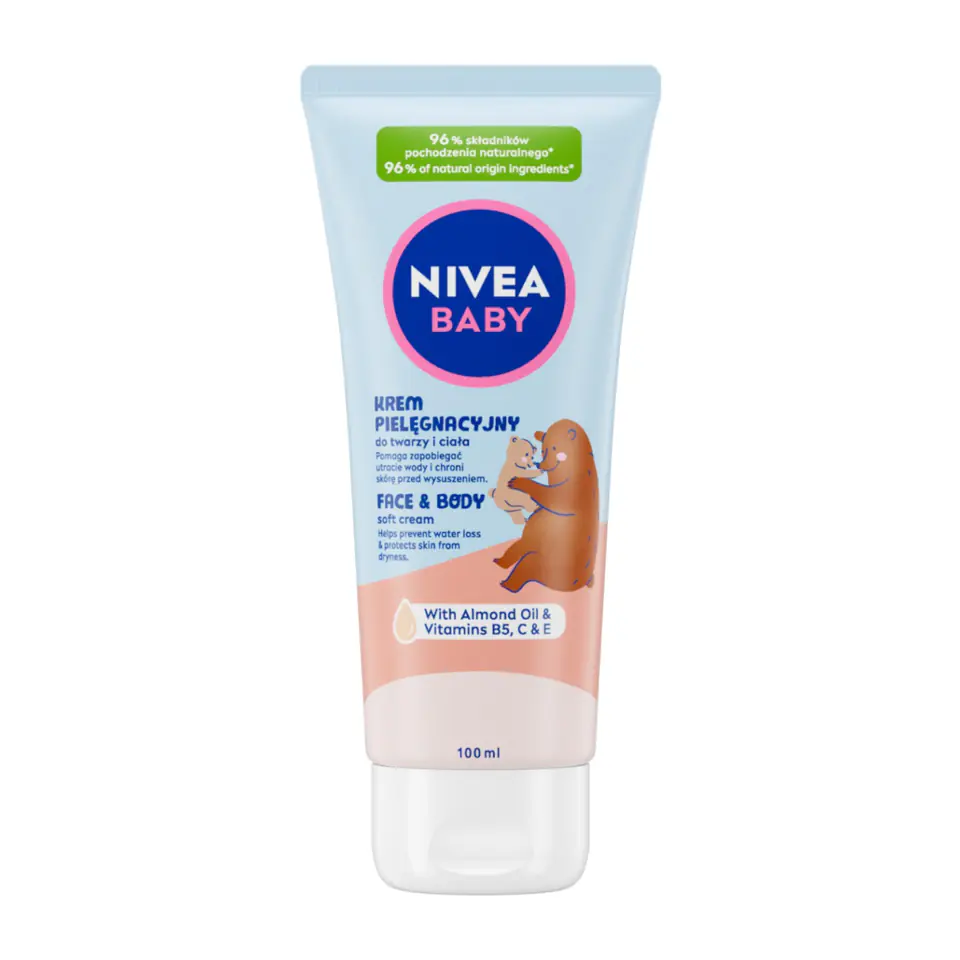 ⁨NIVEA BABY Krem piel.d/tw i ciała 100ml 80533⁩ w sklepie Wasserman.eu