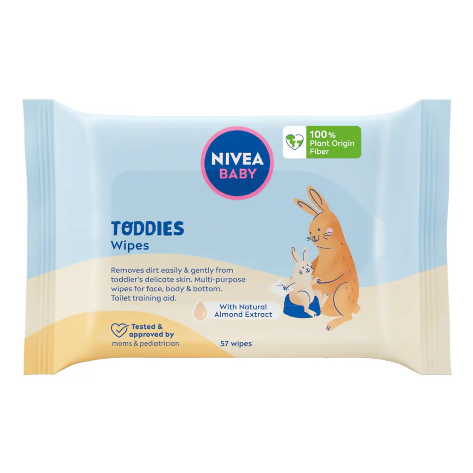 ⁨NIVEA BABY Chusteczki Toddies 80571⁩ w sklepie Wasserman.eu