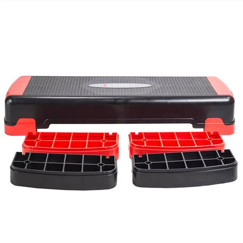 ⁨AS005 BLACK/RED STEP DO AEROBIKU HMS⁩ w sklepie Wasserman.eu