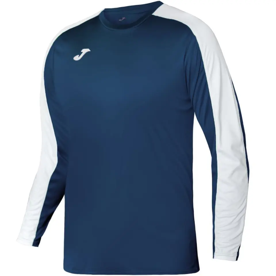 ⁨Koszulka Joma Academy T-SHIRT L/S 101658. (kolor Biały. Granatowy, rozmiar L)⁩ w sklepie Wasserman.eu