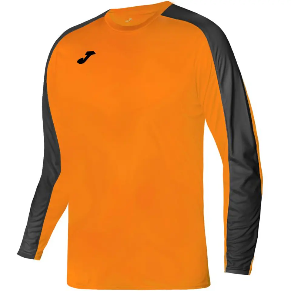 ⁨Koszulka Joma Academy T-SHIRT L/S 101658. (kolor Czarny. Pomarańczowy, rozmiar 4XS-3XS)⁩ w sklepie Wasserman.eu