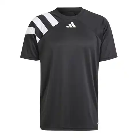 ⁨Koszulka adidas Fortore 23 M (kolor Czarny, rozmiar L (183cm))⁩ w sklepie Wasserman.eu