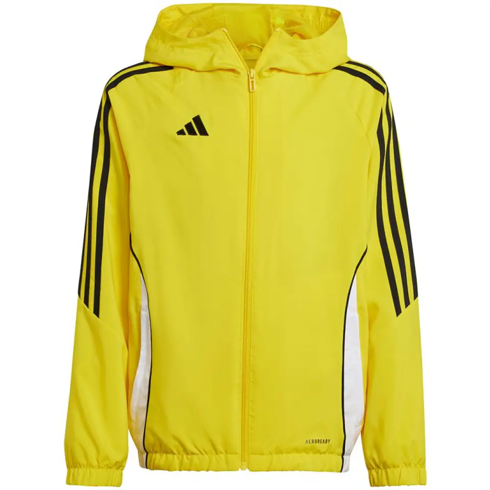 ⁨Kurtka adidas Tiro 24 Jr (kolor Żółty, rozmiar 164cm)⁩ w sklepie Wasserman.eu