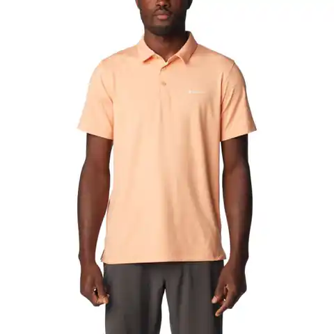 ⁨Koszulka Columbia Tech Trail Polo Shirt M (kolor Pomarańczowy, rozmiar S)⁩ w sklepie Wasserman.eu