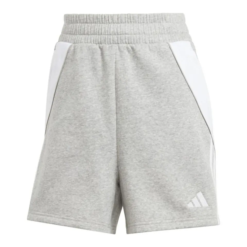 ⁨Spodenki adidas Tiro 24 Sweat W (kolor Szary/Srebrny, rozmiar L (173cm))⁩ w sklepie Wasserman.eu