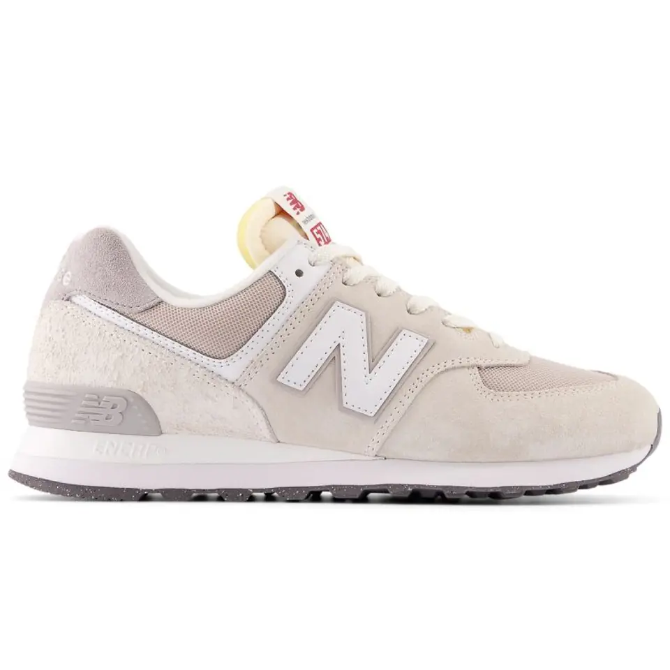 ⁨Buty New Balance U U574 (kolor Biały, rozmiar 43)⁩ w sklepie Wasserman.eu