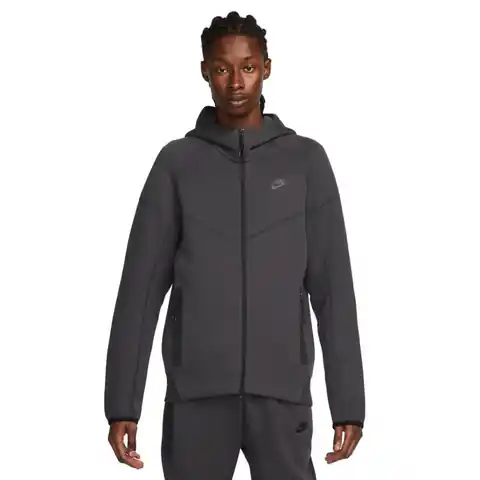 ⁨Bluza Nike Sportswear Tech Fleece Windrunner M FB7921 (kolor Szary/Srebrny, rozmiar M (178cm))⁩ w sklepie Wasserman.eu
