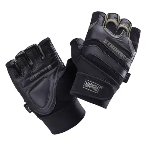 ⁨Rękawice Mangum Shock M (kolor Czarny, rozmiar XL)⁩ w sklepie Wasserman.eu