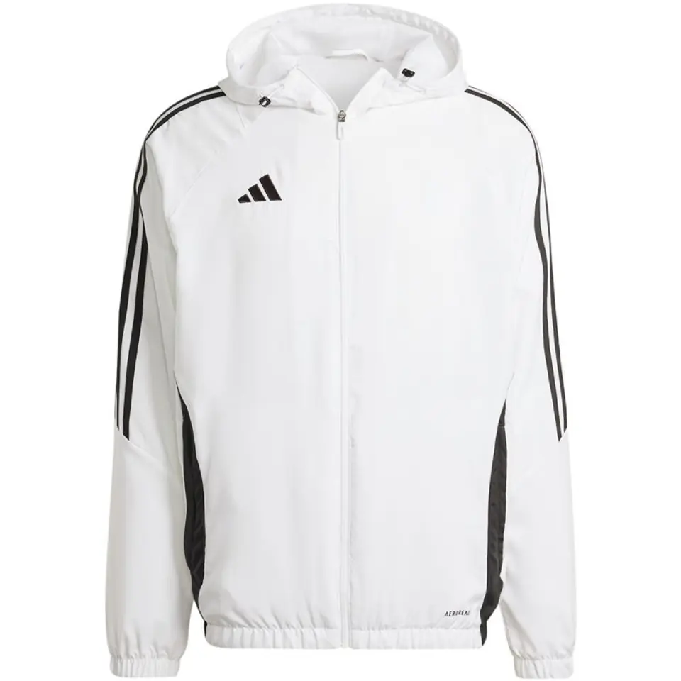 ⁨Kurtka adidas Tiro 24 M (kolor Biały, rozmiar S)⁩ w sklepie Wasserman.eu