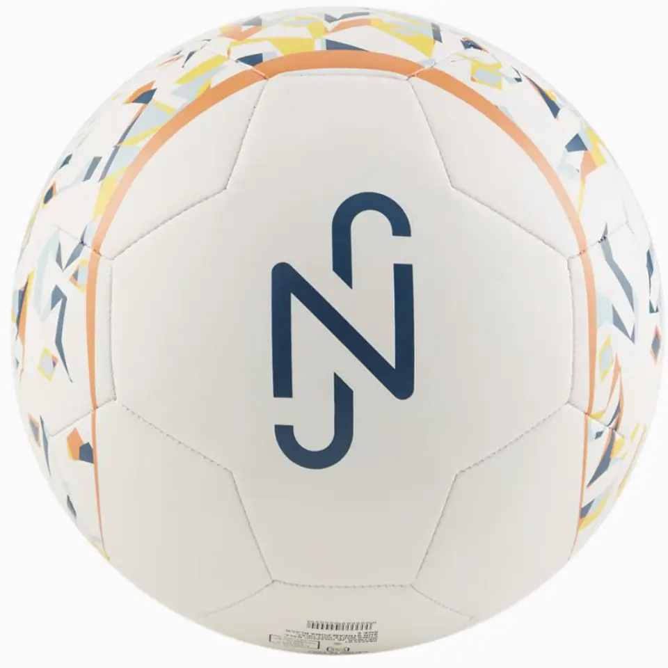 ⁨Piłka nożna Puma Neymar Jr Graphic Ball 084232 (kolor Biały, rozmiar 5)⁩ w sklepie Wasserman.eu