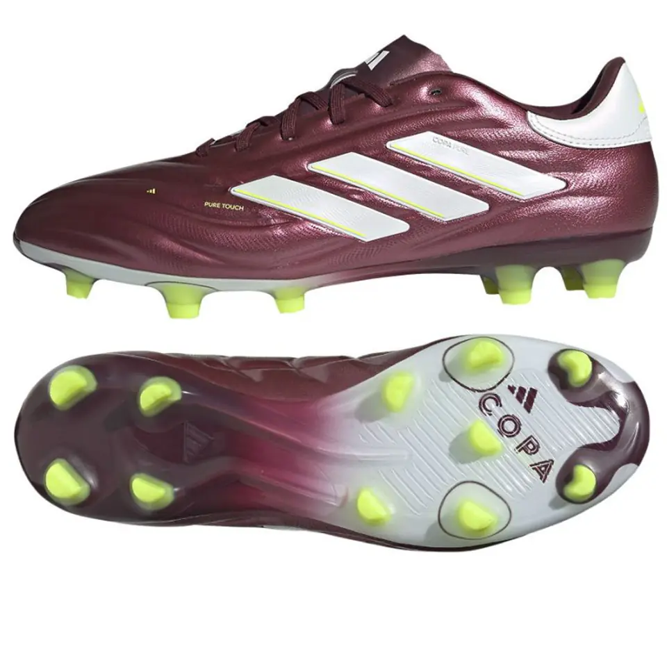 ⁨Buty piłkarskie adidas Copa Pure.2 Pro FG M (kolor Czerwony, rozmiar 42)⁩ w sklepie Wasserman.eu