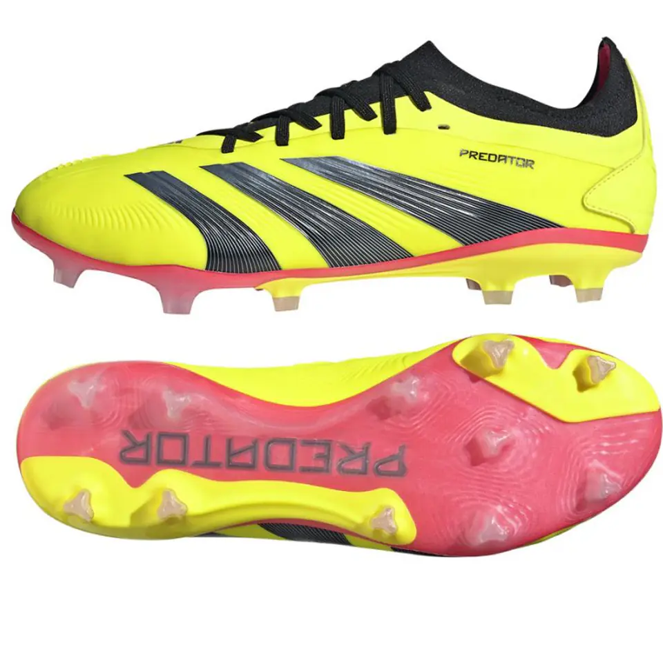 ⁨Buty piłkarskie adidas Predator Pro FG M (kolor Żółty, rozmiar 41 1/3)⁩ w sklepie Wasserman.eu