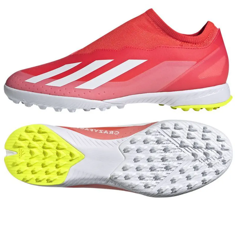 ⁨Buty piłkarskie adidas X Crazyfast League LL M (kolor Czerwony, rozmiar 40 2/3)⁩ w sklepie Wasserman.eu