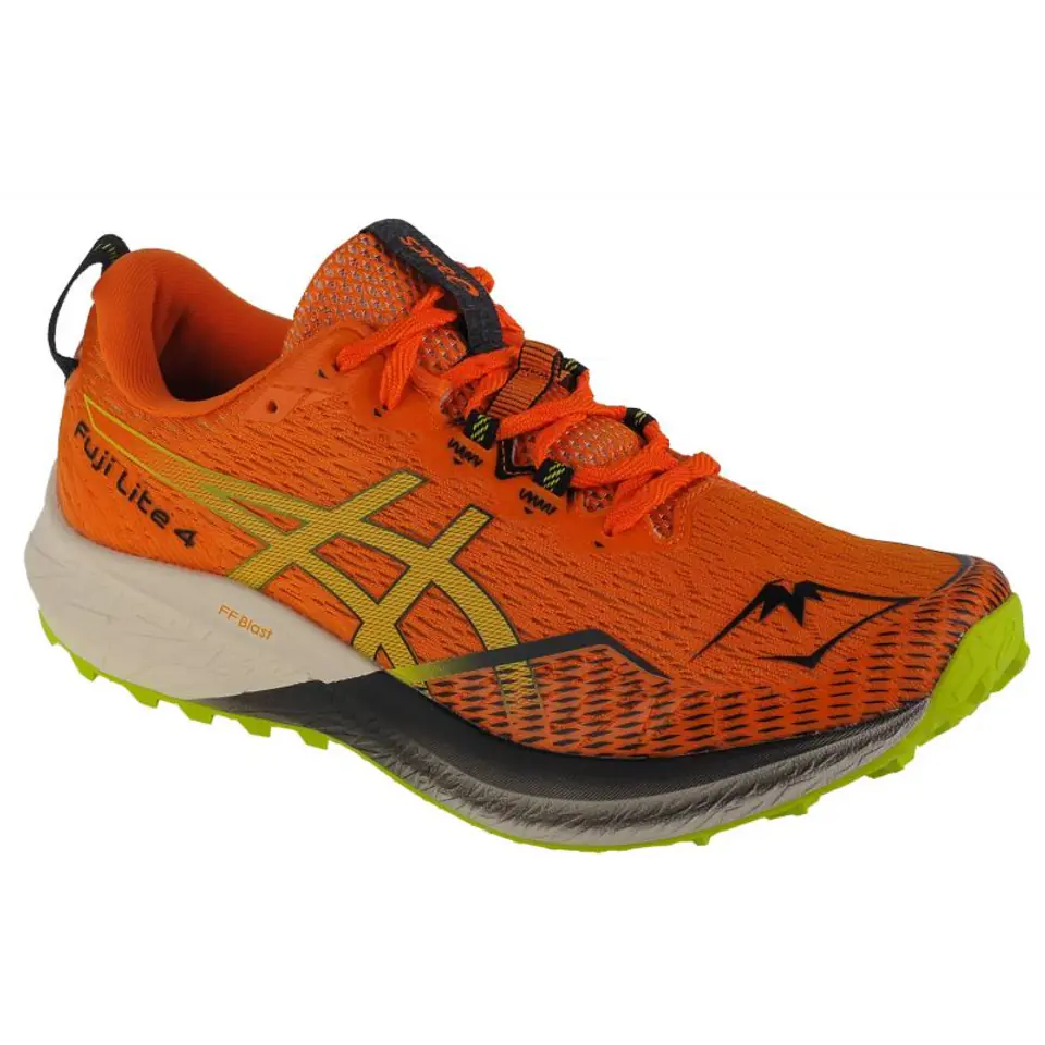 ⁨Buty do biegania Asics Fuji Lite 4 M 1011B698 (kolor Pomarańczowy, rozmiar 44.5)⁩ w sklepie Wasserman.eu