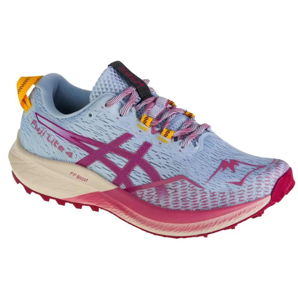 ⁨Buty Asics Fuji Lite 4 W 1012B514 (kolor Niebieski. Różowy, rozmiar 40)⁩ w sklepie Wasserman.eu