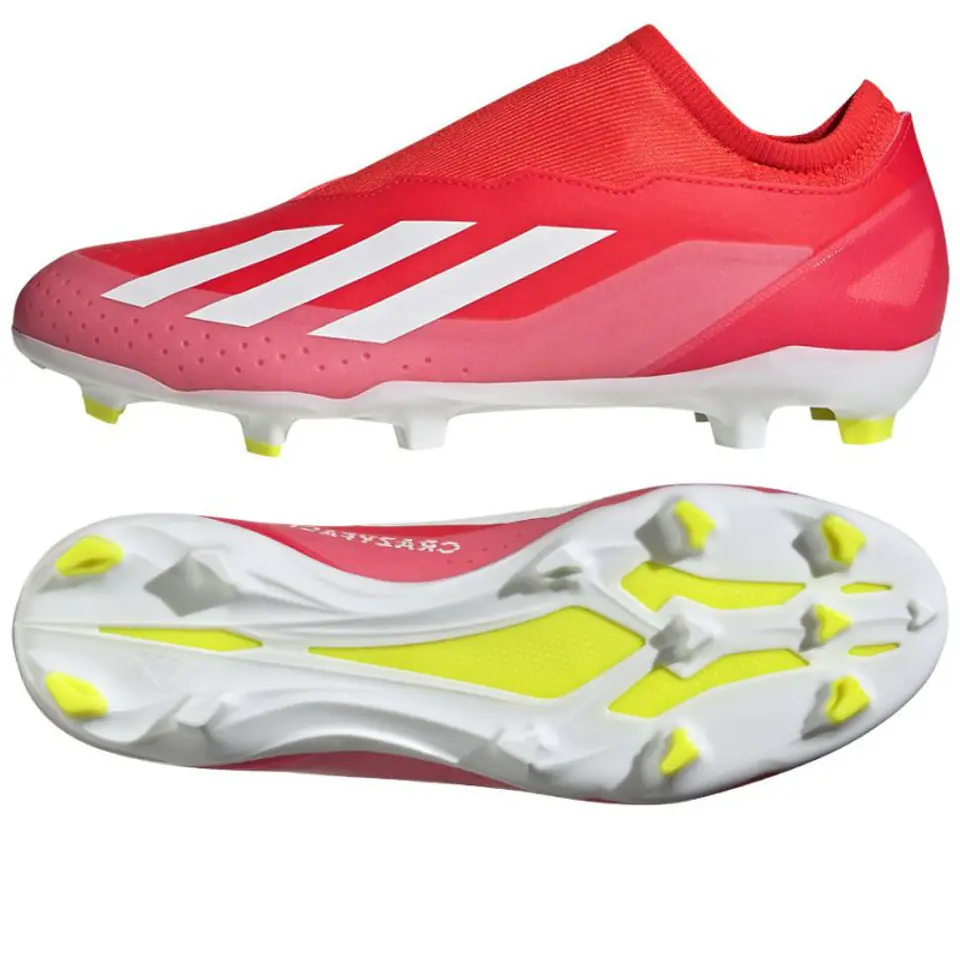 ⁨Buty piłkarskie adidas X Crazyfast League LL M (kolor Czerwony, rozmiar 42 2/3)⁩ w sklepie Wasserman.eu