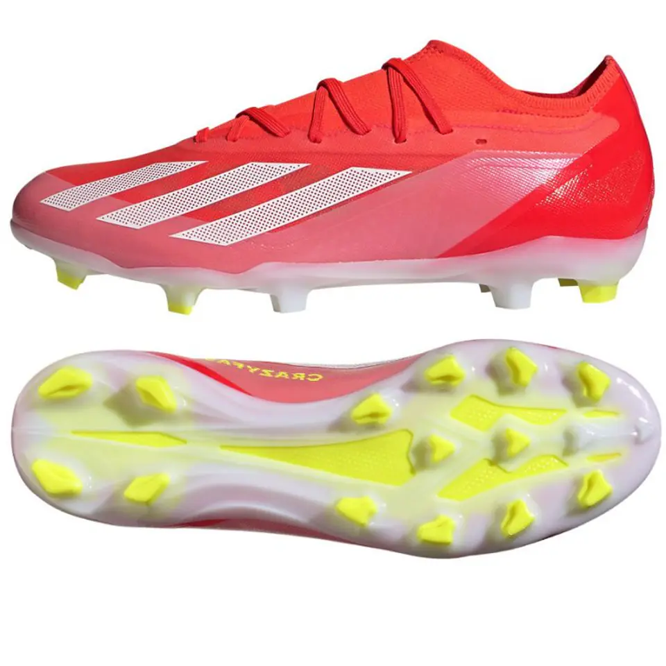 ⁨Buty piłkarskie adidas X Crazyfast Pro FG M (kolor Czerwony, rozmiar 40 2/3)⁩ w sklepie Wasserman.eu