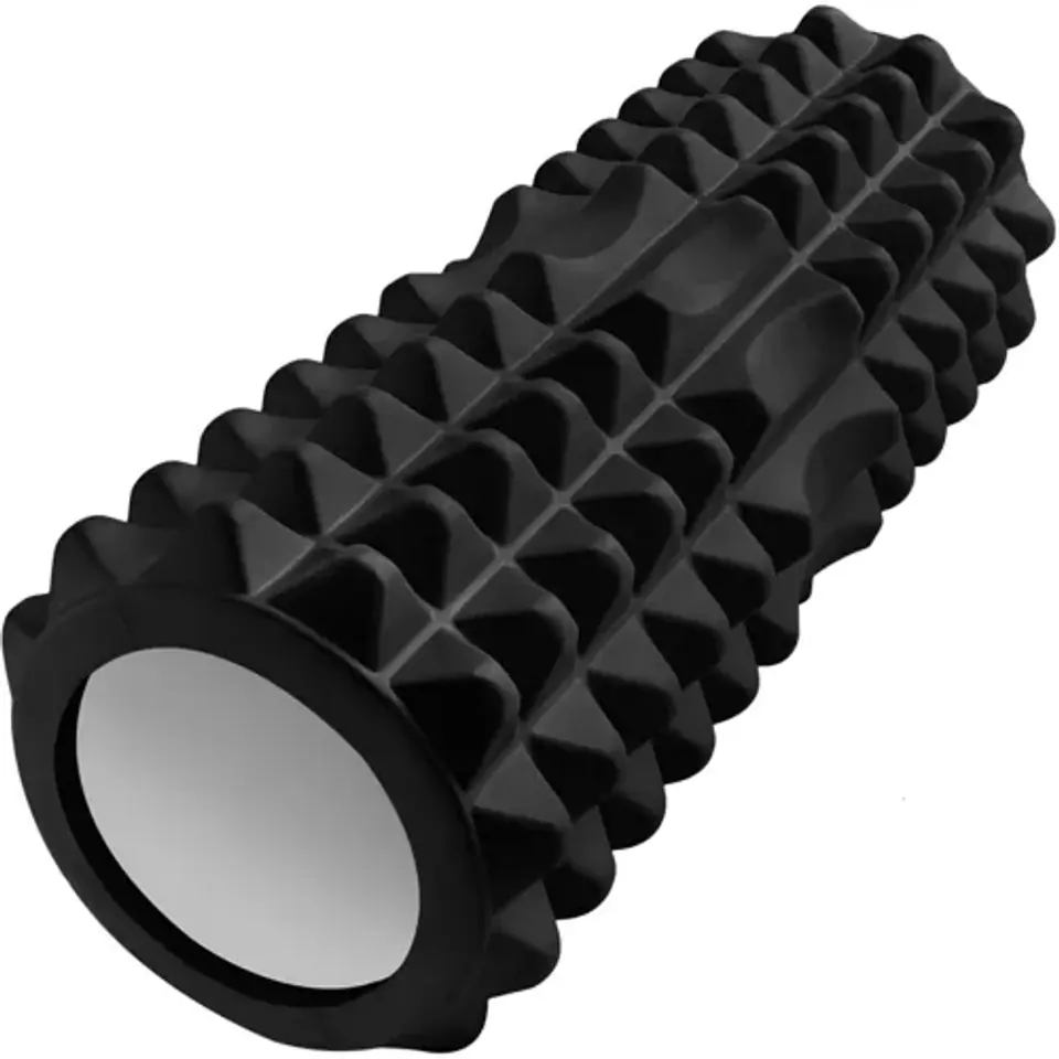 Roller joga - wałek do masażu (czarny) 23570 w sklepie Wasserman.eu