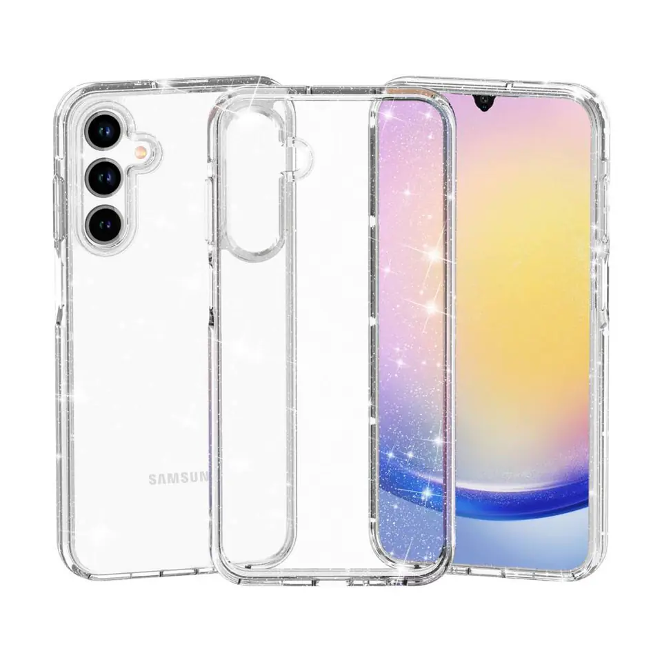 ⁨Etui GALAXY A15 4G / 5G Trans Glitter transparentne⁩ w sklepie Wasserman.eu