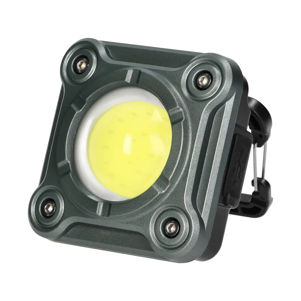 ⁨Lampa warsztatowa LED COB 15W, 1000lm, 2000 mAh⁩ w sklepie Wasserman.eu