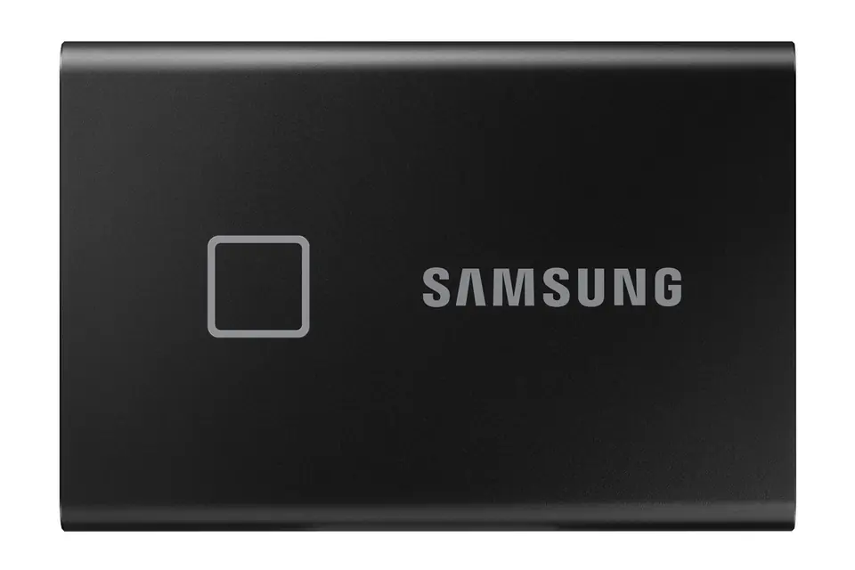 ⁨Samsung SSD Port. T7 Touch 2TB Black Retail⁩ at Wasserman.eu