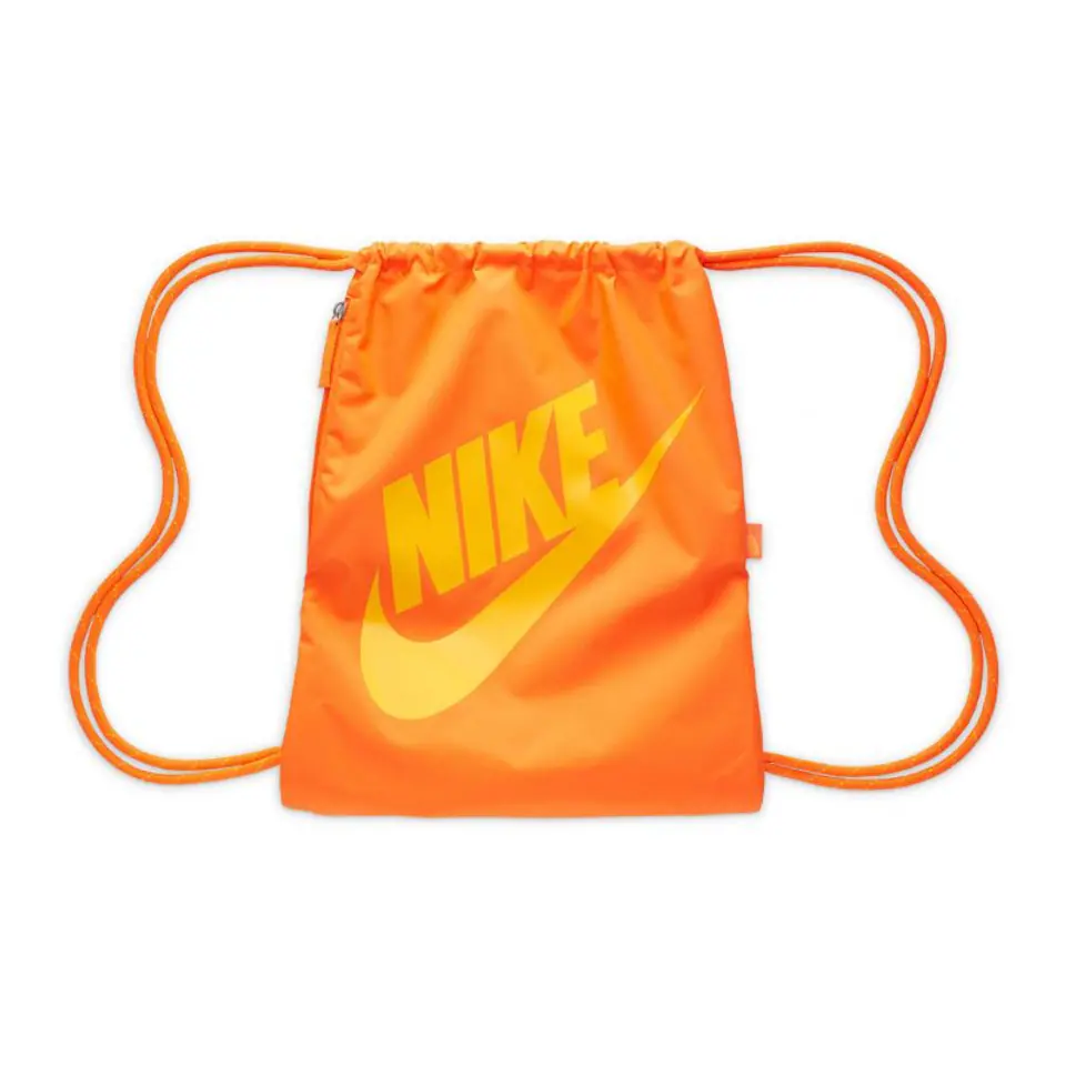 ⁨Worek Nike Heritage Drawstring Bag DC4245 (kolor Żółty)⁩ w sklepie Wasserman.eu