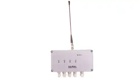 ⁨Radiowy wyłącznik sieciowy czterokanałowy 230V 4Z 16A zasięg 350m IP56 RWS-311C/Z EXF10000095⁩ w sklepie Wasserman.eu