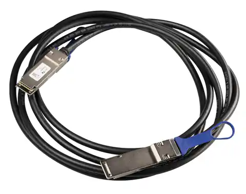 ⁨Mikrotik XQ+DA0003 cable InfiniBand 3 m QSFP+ to QSFP+ / QSFP28 to QSFP28 Black⁩ at Wasserman.eu