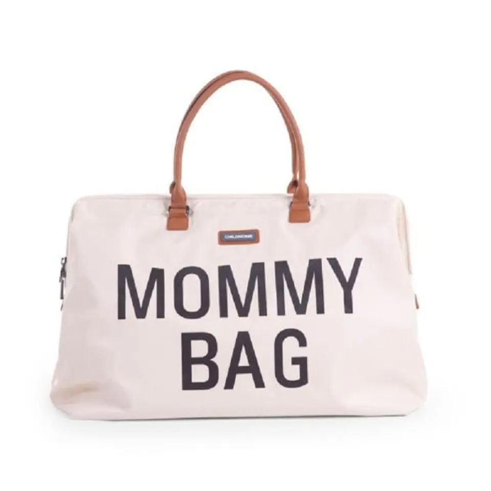 ⁨MOMMY BAG CHILDHOME TORBA PODRÓŻNA KREMOWA #T1⁩ w sklepie Wasserman.eu