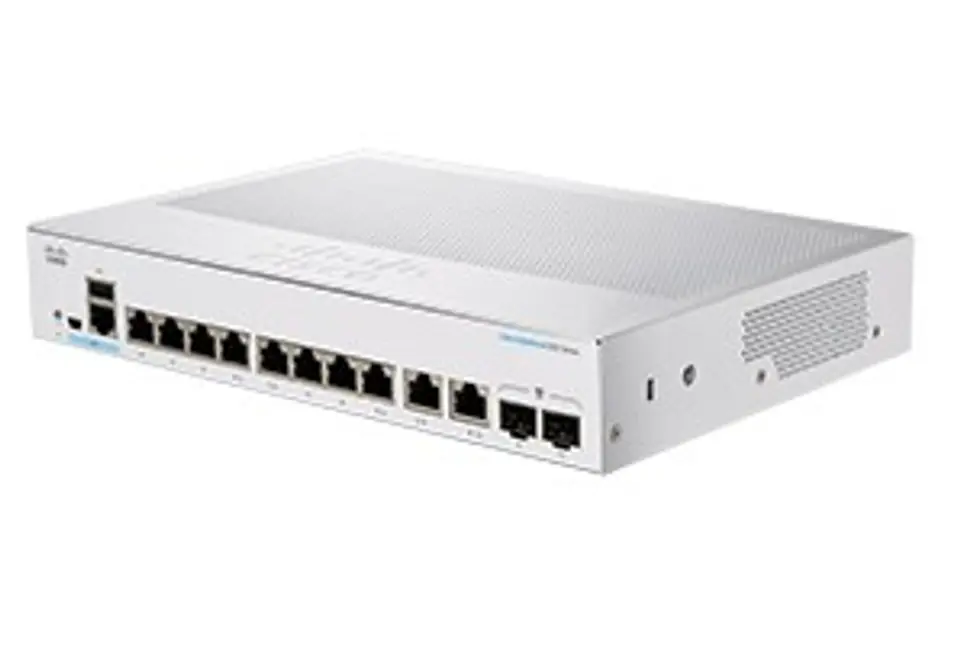 ⁨Cisco CBS350-8T-E-2G-EU network switch Managed L2/L3 Gigabit Ethernet (10/100/1000)⁩ at Wasserman.eu