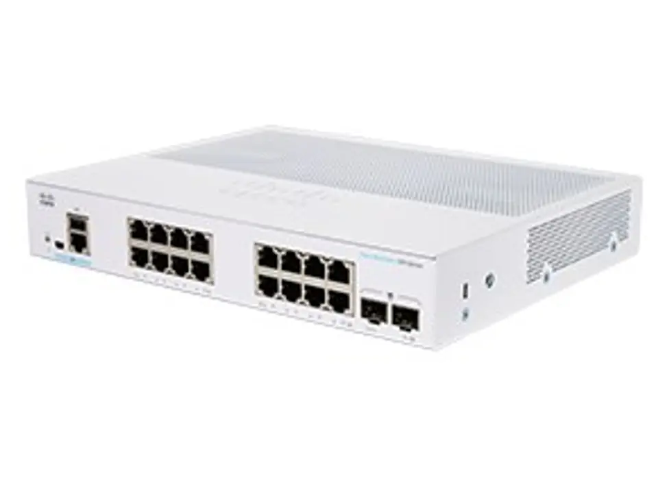 ⁨Switch Cisco CBS350-16T-2G-EU⁩ w sklepie Wasserman.eu