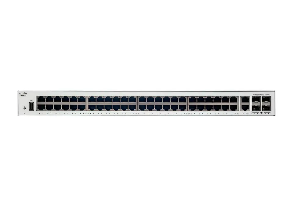 ⁨CATALYST 1000 48PORT GE/4×1G SFP⁩ at Wasserman.eu