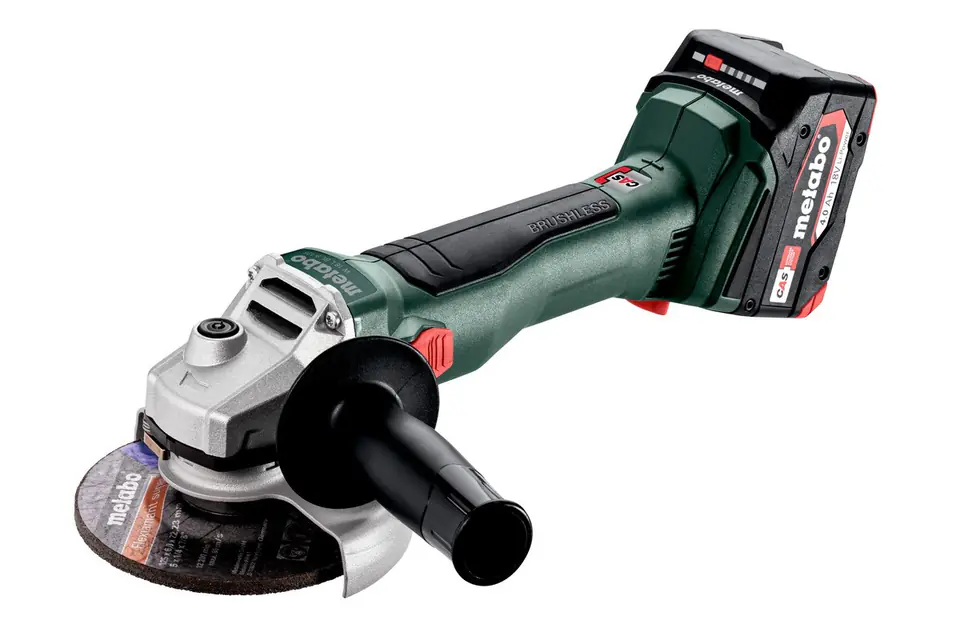 ⁨METABO.SZLIFIERKA KĄT.W 18 L BL 9-125 2x4,0Ah METABOX⁩ w sklepie Wasserman.eu