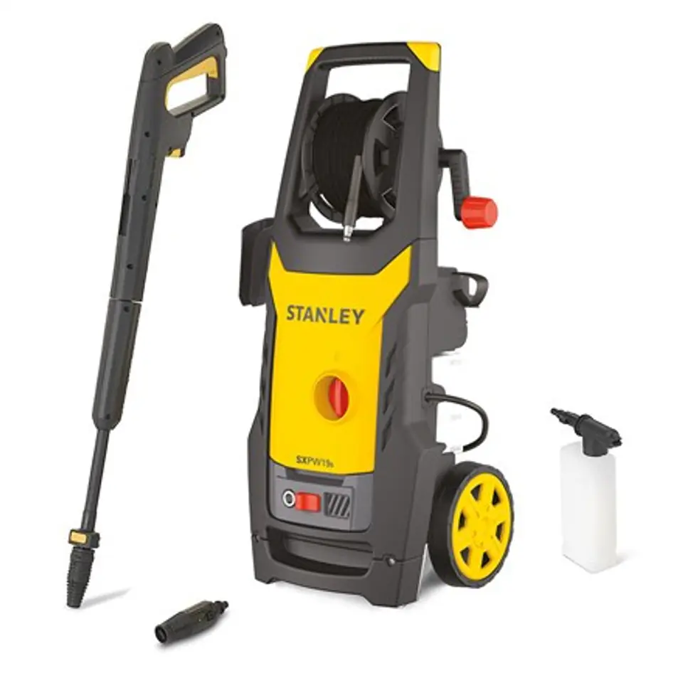 ⁨STANLEY SXPW19B-E High Pressure Washer (1900 W, 150 bar, 440 l/h) | 1900 W | 150 bar | 440 l/h⁩ at Wasserman.eu