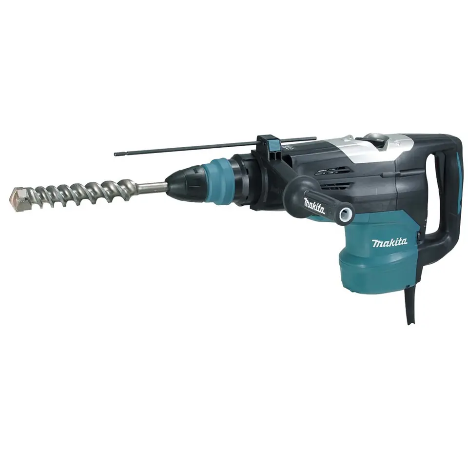 Młot udarowo-obrotowy MAKITA HR5202C SDS-MAX 20J 1510W Czarny, Niebieski w sklepie Wasserman.eu