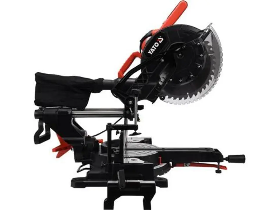YATO PIŁA UKOŚNICA 1800W Z POSUWEM, LASER 305mm w sklepie Wasserman.eu