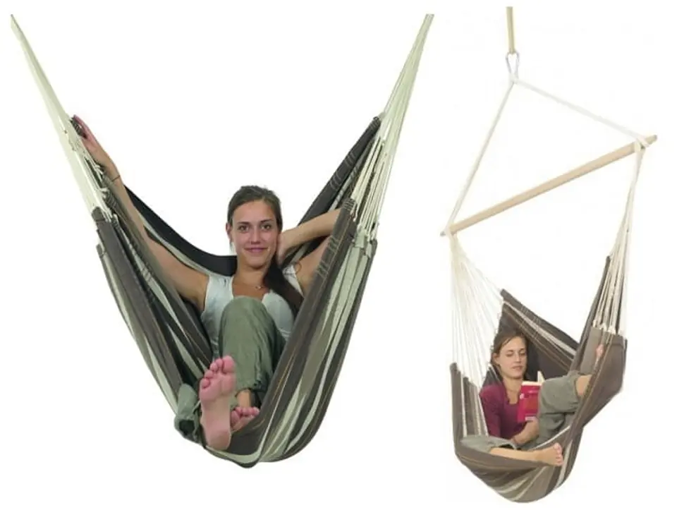 ⁨HUGE SWING HANGING ARMCHAIR BRASIL GIGANTE CAFE #T1⁩ at Wasserman.eu